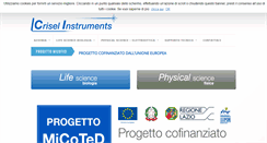 Desktop Screenshot of crisel-instruments.it